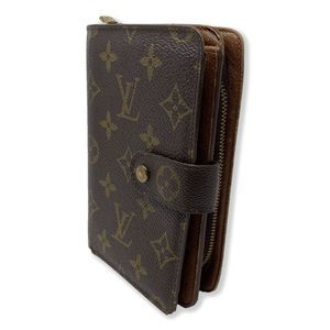 Louis Vuitton Bifold Snap Zipper Wallet